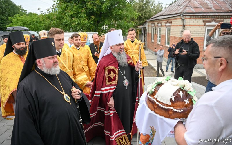 Візит Предстоятеля ПЦУ на Харківщину не анонсували через небезпеку.
