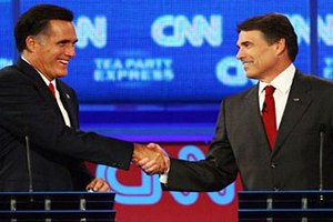 Ромни предложил Перри пари на 10 тысяч долларов
