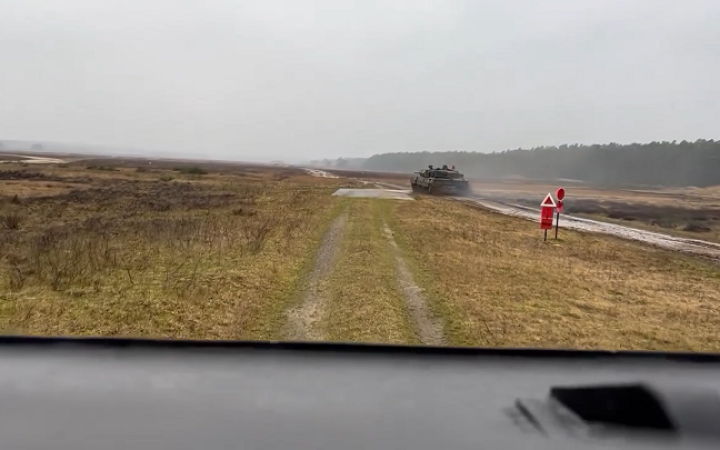 Посол оприлюднив відео з навчань українських танкістів у Німеччині