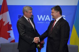 Порошенко обговорив з прем'єром Канади переваги вільної торгівлі