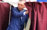 Ердоган перемагає на виборах президента Туреччини
