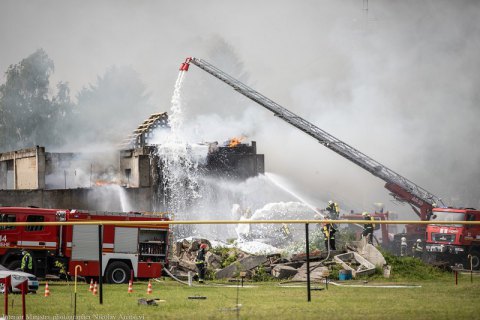 Масштабные тренировки всех подразделений ГСЧС провели на Сумщине