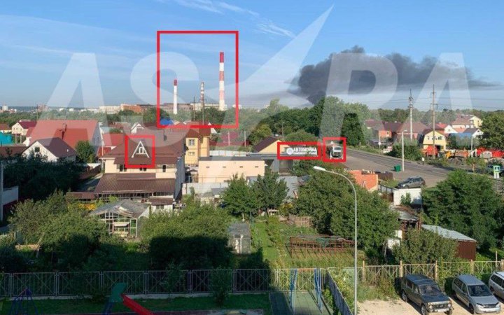 У Росії після імовірної атаки дронів повідомили про пожежі на двох оборонних зазводах