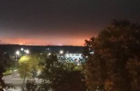 Ударні безпілотники повторно атакували НПЗ "Киришинефтеоргсинтез" в Ленінградській області