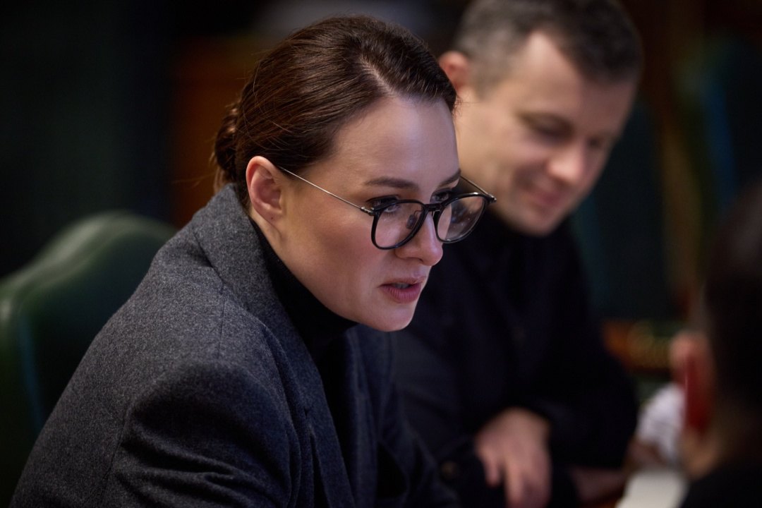 Прем’єр-міністерка Юлія Свириденко та міністр фінансів Сергій Марченко