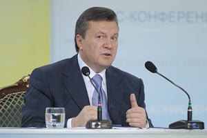 Янукович пожаловался, что в Европе игнорируют газовые проблемы Украины
