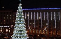 Новогоднюю елку в Киеве зажгут за миллион гривен