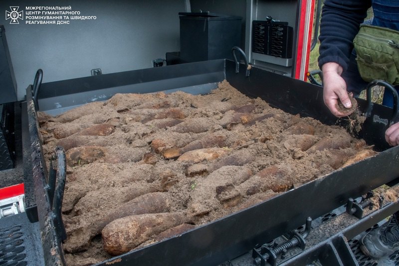 Знайдені боєприпаси