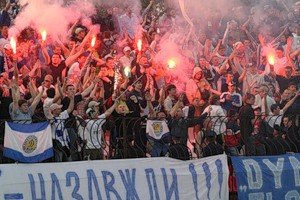 Фаны "Динамо" погуляли в Луцке на 100 тысяч гривен