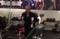Обама в Польщі тренувався у спортзалі разом з іншими відвідувачами