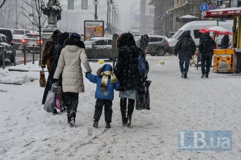 У суботу вдень у Києві потеплішає до -2