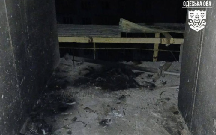 Ворог вночі атакував Одесу. Горіла недобудова 