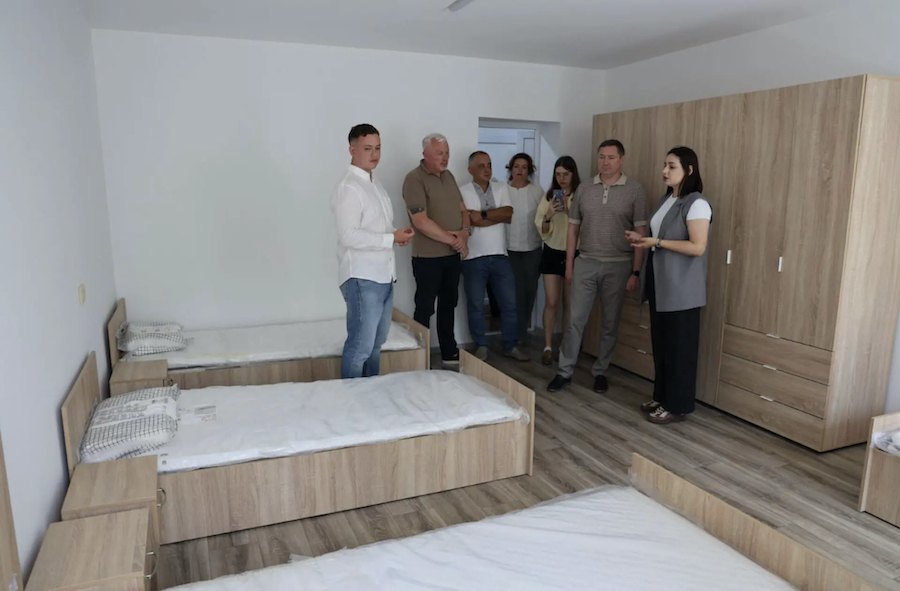 Прихисток для ВПО у селі Вузлове 