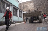 На киевском Подоле из-за оползня отселят жителей элитных домов 