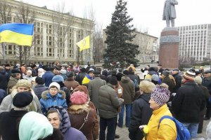 Активисты донецкого Евромайдана требуют от властей активизировать проведение АТО