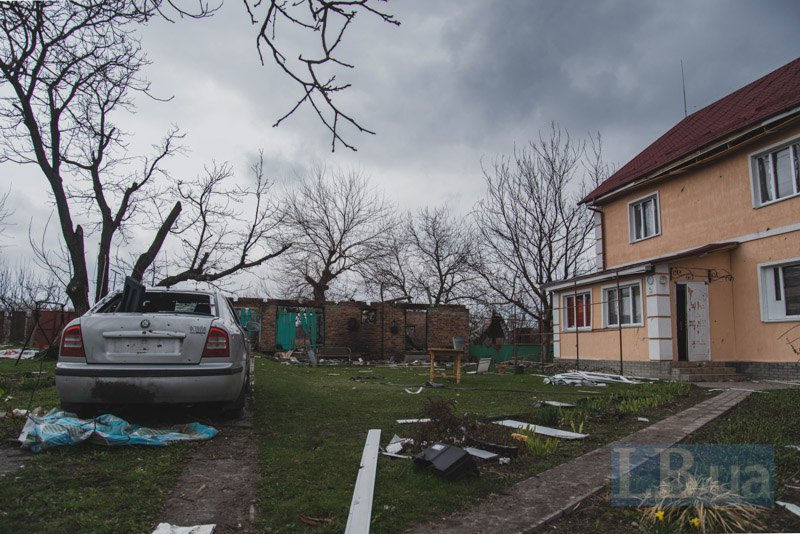 Будинки мешканців с.Іванків на Київщині після деокупації.