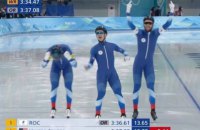 Российский конькобежец отметился неприличным жестом после победы над США на Олимпиаде