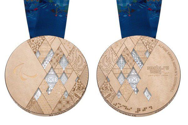 Бронзовая медаль Паралимпийских Игр-2014