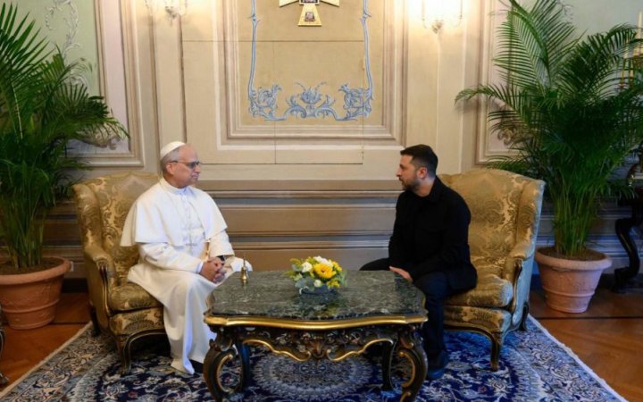Зеленський зустрівся з Папою Римським (доповнено)