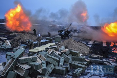 Штаб АТО повідомив про обстріл з важкого озброєння на Донецькому напрямку