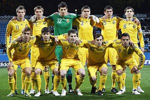 Молодежная сборная Украины играет сегодня с Англией на Евро-2011