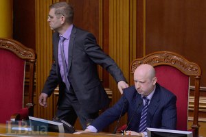 Турчинов продолжил заседание Рады