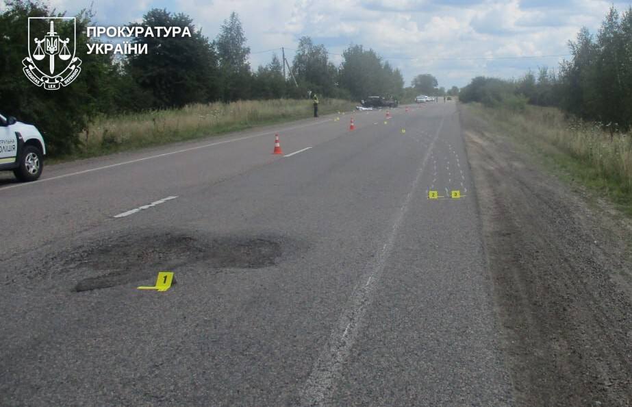 Смертельна ДТП на Рівненщині, 31 липня 2023