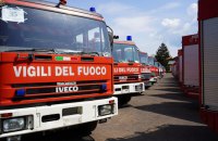 45 пожежних автомобілів прибули з Італії в Україну, - Акопян