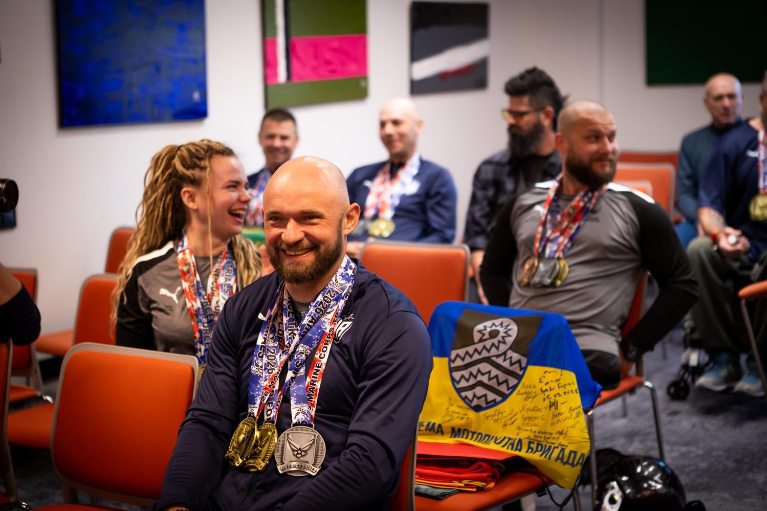 Українські ветерани, які брали участь у змаганнях