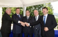 ​Рабочий визит Президента Украины в Польшу, город Висла, саммит «Вышеградской четверки»