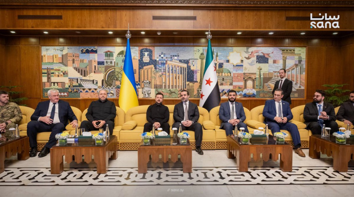 Візит Володимира Зеленського у Дамаск