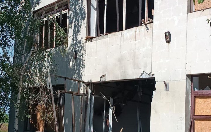Російський безпілотник атакував будинок культури на Херсонщині