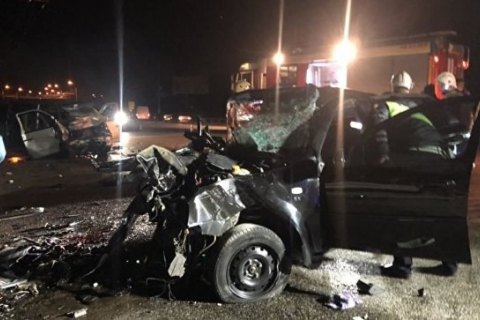 В Крыму произошло крупное ДТП с пятью погибшими и тремя пострадавшими
