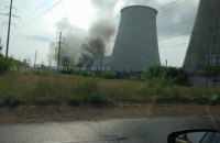 Біля київської ТЕЦ-6 загасили пожежу