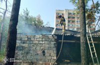 У Краматорському районі рятувальники ліквідували 5 пожеж після ворожих обстрілів