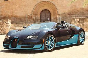 Bugatti Veyron назван самым быстрым и дорогим автомобилем