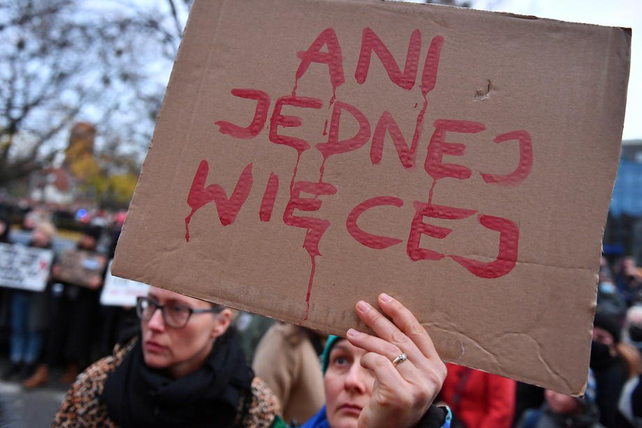 Протестувальники у Гданську