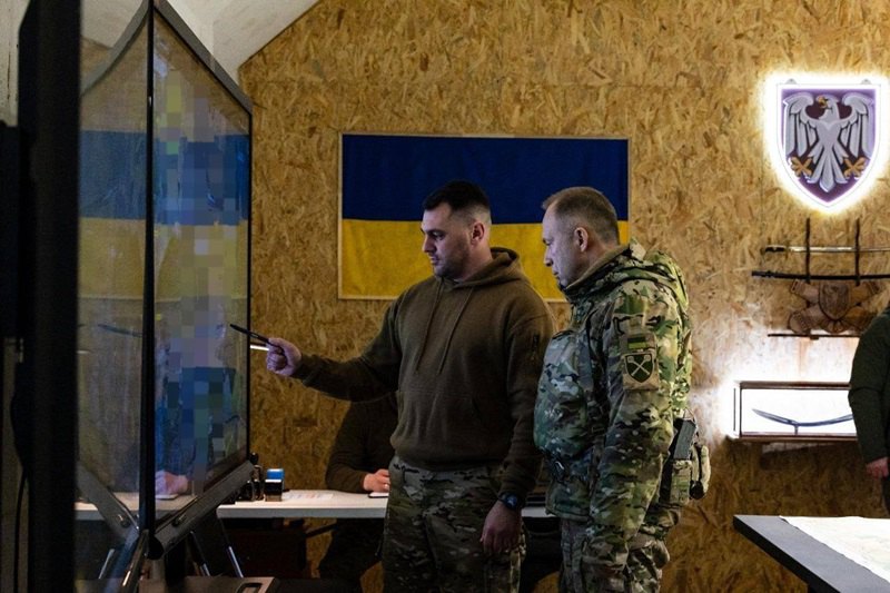 Головнокомандувач ЗСУ Олександр Сирський на Сумщині.