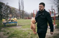 Зеленський вшанував пам’ять загиблих внаслідок ракетного удару РФ по Кривому Рогу
