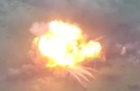 Окупанти біля Мар’їнки невдало застосували “танк-камікадзе” з вибухівкою, його знищили ЗСУ