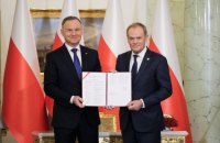Президент Польщі прийняв присягу в нового уряду