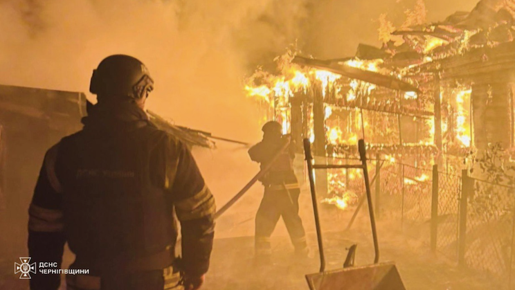 У Чернігівській області ворог знищив непрацюючу пожежну частину