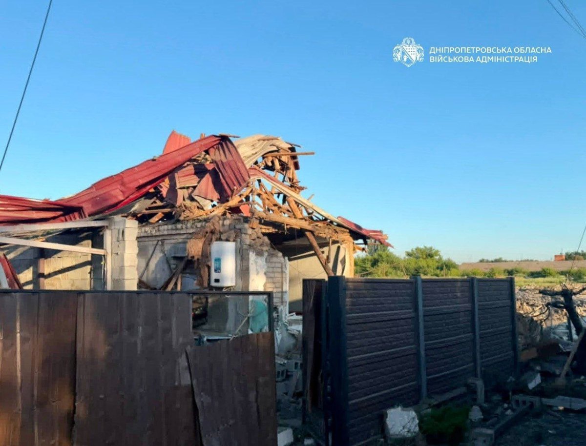 Наслідки російської атаки на Дніпропетровщині