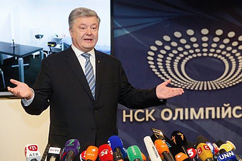 Порошенко назначил дебаты на "Олимпийском" на 14:14 14 апреля