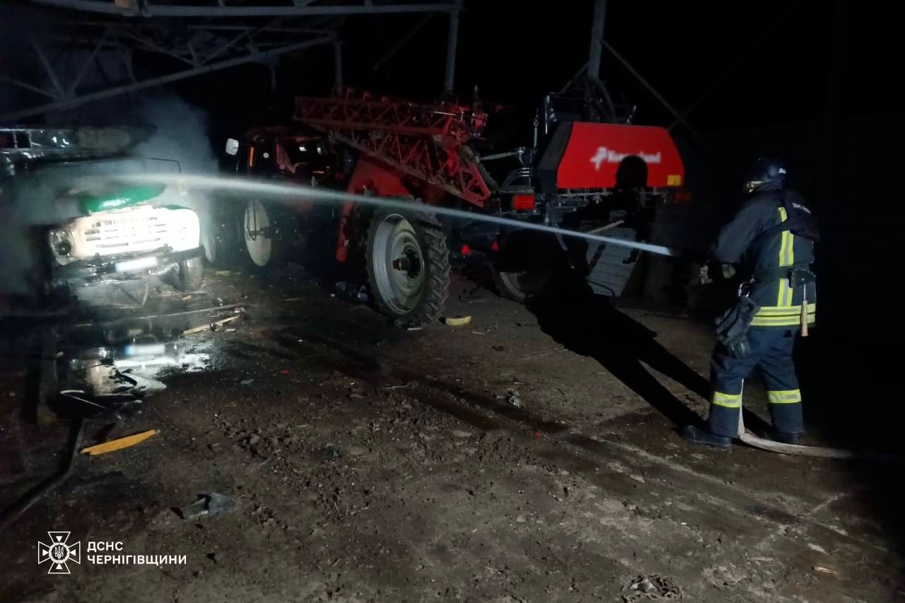 Наслідки атаки на Чернігівщині