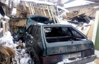 В Сумах из-за неполадки ГБО взорвалась машина с водителем
