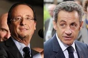 Саркозі наздоганяє Олланда напередодні другого туру