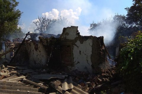 Через вибух газового балона в Полтавській області зруйнувався будинок