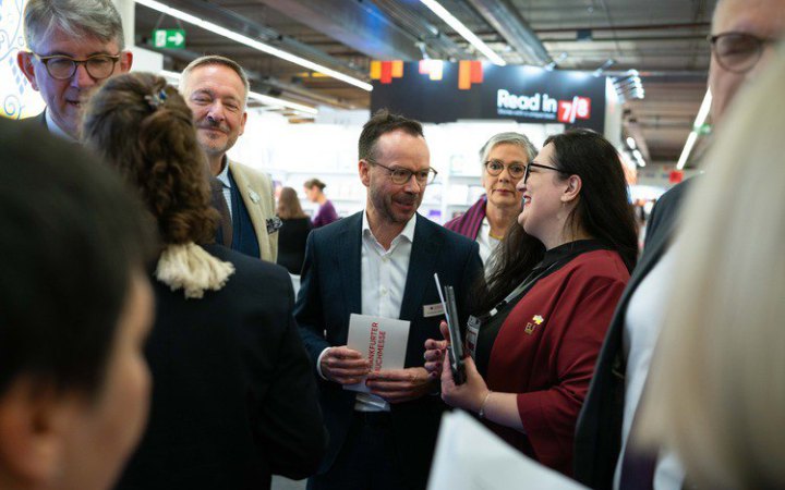 Україна відкрила національний стенд на Франкфуртському книжковому ярмарку 