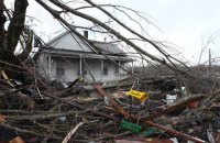 Кількість загиблих через торнадо і повені на півдні США зросла до 26 осіб